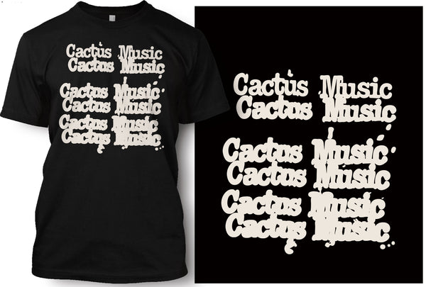 Cheap Typewriter Cactus T-shirt (Black Only)